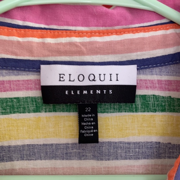 Rainbow Button Down - Picture 6 of 6